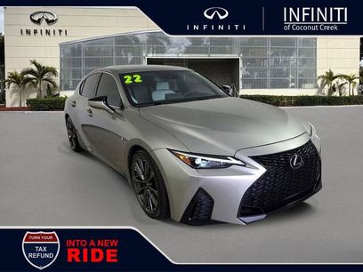 Used 2022 Lexus IS 350 F Sport w/ Accessory Package