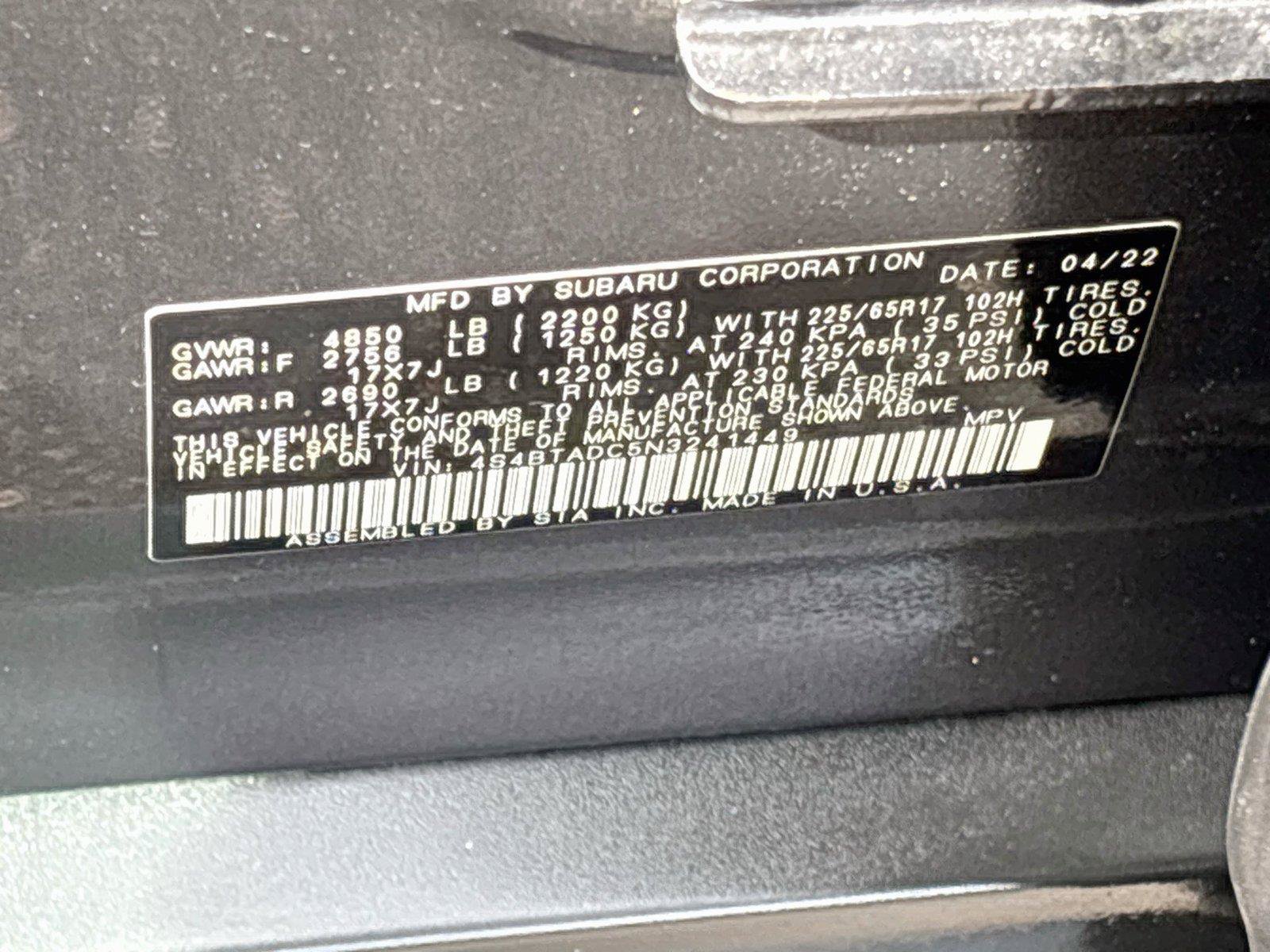 Used 2022 Subaru Outback Premium AWD/4WD image 31