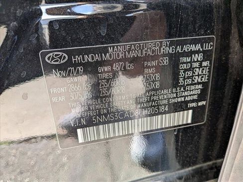 Used 2020 Hyundai Santa Fe SEL w/ Convenience Package image 16