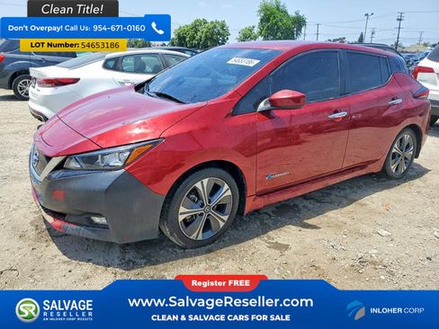Used 2018 Nissan Leaf SV w/ SV Technology Package FWD image 1
