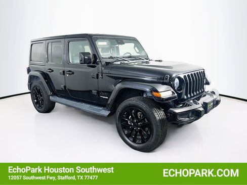 Used 2021 Jeep Wrangler Unlimited Sahara AWD/4WD image 1