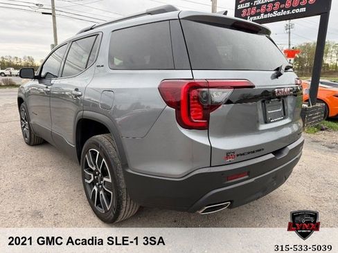 Used 2021 GMC Acadia SLE w/ Driver Convenience Package AWD/4WD image 3