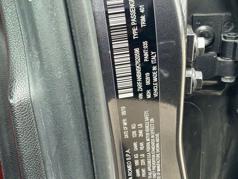 Used 2019 Alfa Romeo Giulia Ti Sport w/ Quick Order Package 22S Sport image 16