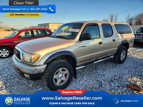 Used 2002 Toyota Tacoma 4x4 Double Cab image 1