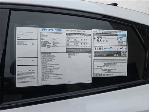 New 2026 Hyundai Sonata N Line FWD image 19