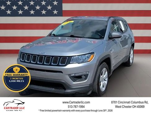 Used 2021 Jeep Compass Latitude FWD image 1