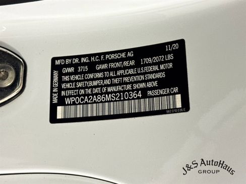 Used 2021 Porsche 718 Boxster RWD image 42