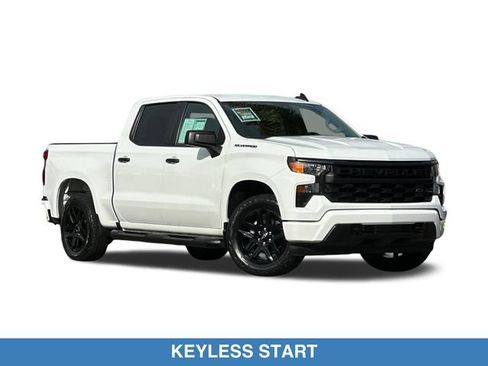 Used 2024 Chevrolet Silverado 1500 Custom w/ Turbomax Blackout Package RWD image 2