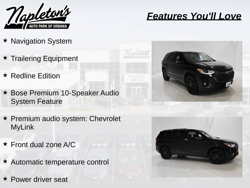 Used 2019 Chevrolet Traverse Premier w/ Redline Edition AWD/4WD image 7