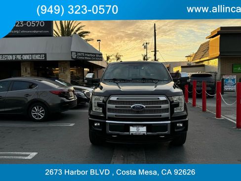 Used 2016 Ford F150 Platinum w/ Equipment Group 701A Luxury image 2