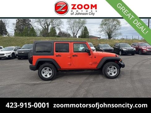 Used 2015 Jeep Wrangler Unlimited Sport w/ Quick Order Package 24S AWD/4WD image 1