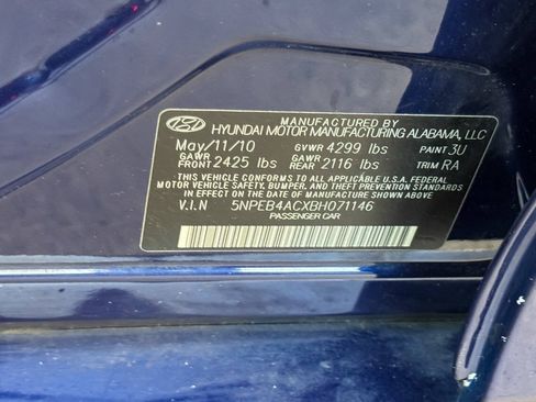 Used 2011 Hyundai Sonata GLS FWD image 15
