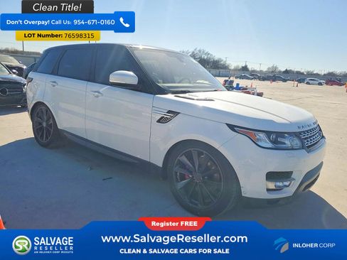 Used 2016 Land Rover Range Rover Sport HSE image 5