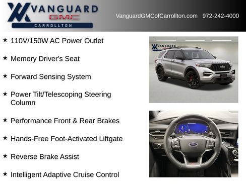 Used 2021 Ford Explorer ST w/ Equipment Group 401A image 12