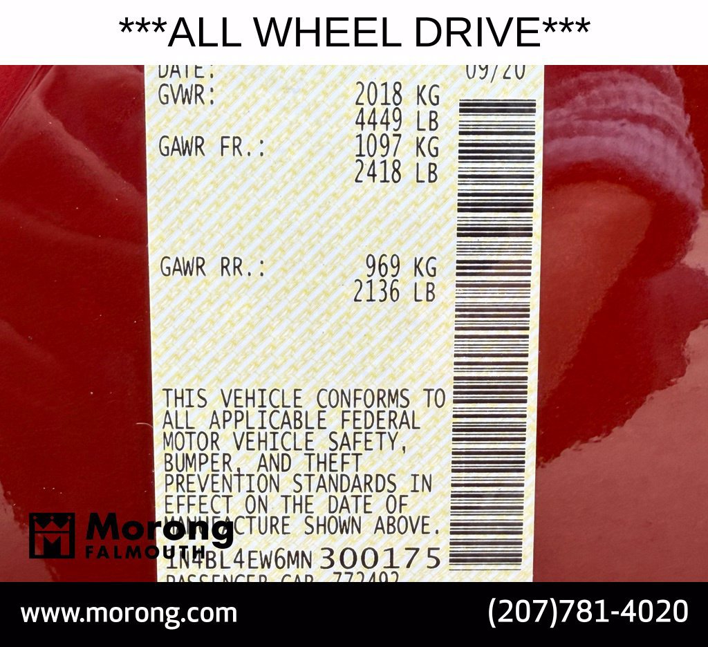 Used 2021 Nissan Altima 2.5 SL AWD/4WD image 43