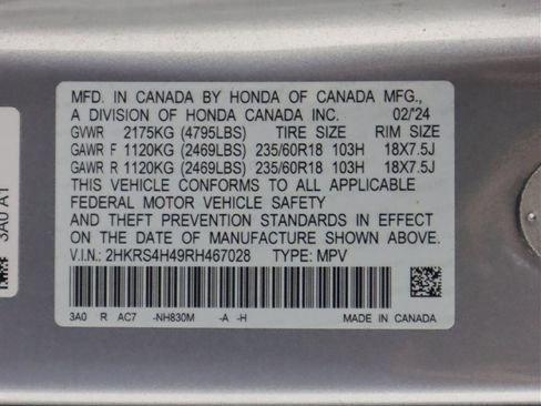 Used 2024 Honda CR-V EX image 54