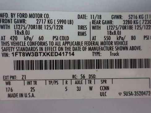 Used 2019 Ford F350 XLT w/ XLT Premium Package AWD/4WD image 44