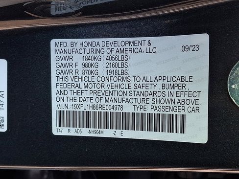 Used 2024 Honda Civic Sport Touring image 29