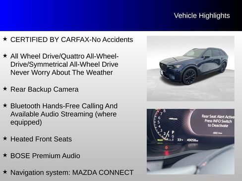 Used 2025 MAZDA CX-90 3.3 Turbo w/ Premium Sport Pkg image 4