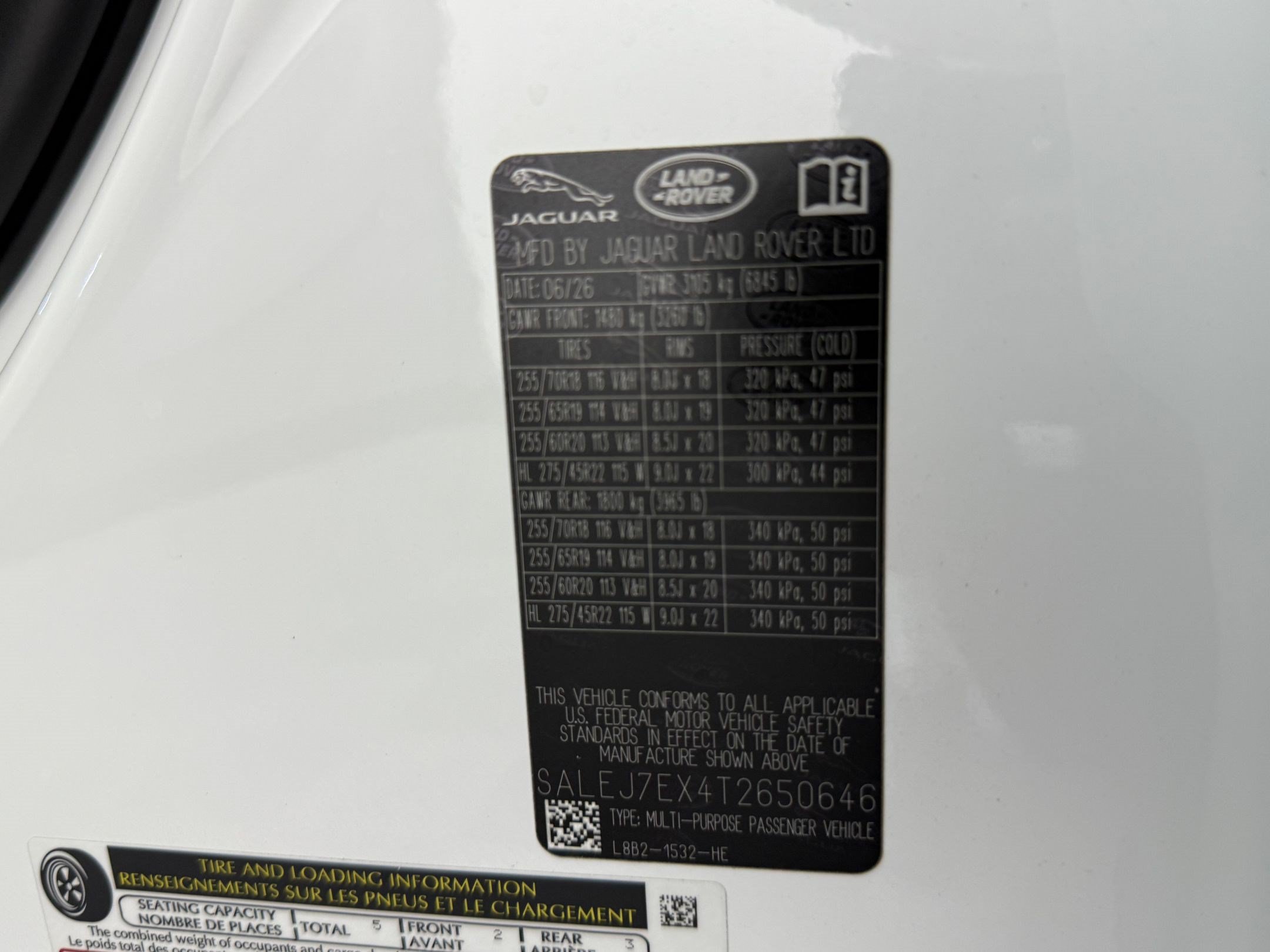 New 2026 Land Rover Defender 110 S AWD/4WD image 25