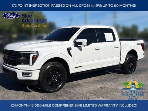Certified 2024 Ford F150 Platinum w/ Equipment Group 702A High AWD/4WD image 1