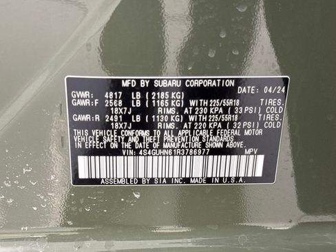 Certified 2024 Subaru Crosstrek 2.5i Limited w/ Crosstrek Mirror Package image 29