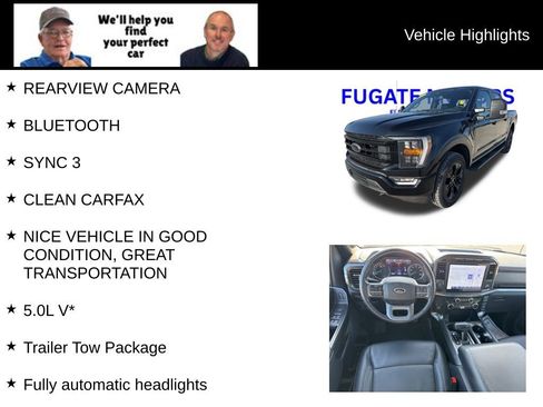Used 2022 Ford F150 XLT w/ Equipment Group 302A High AWD/4WD image 9