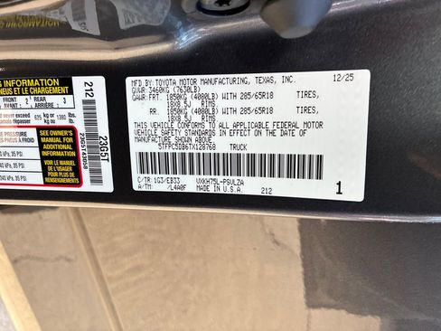 New 2026 Toyota Tundra TRD Pro image 63