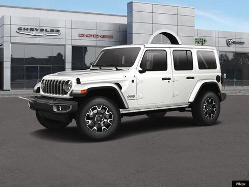 New 2025 Jeep Wrangler Unlimited Sahara w/ Technology Group AWD/4WD image 2