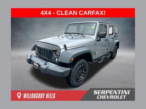 Used 2018 Jeep Wrangler Unlimited Sport w/ Connectivity Group image 1