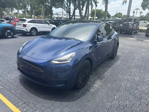 Used 2020 Tesla Model Y Long Range AWD/4WD image 1