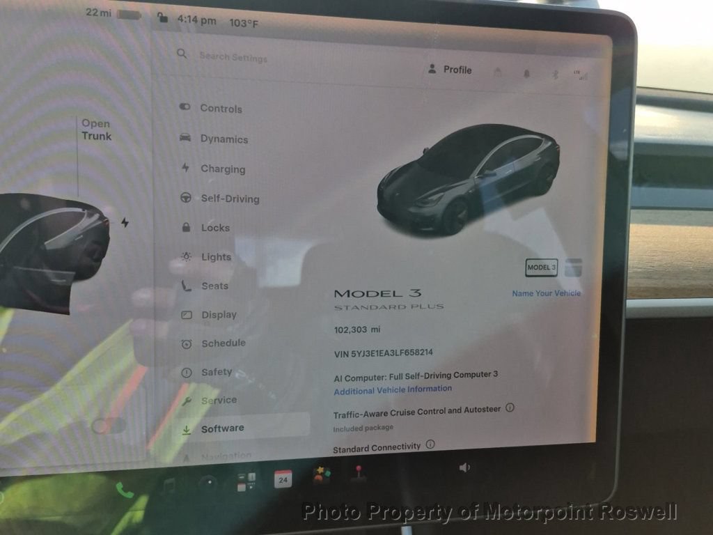 Used 2020 Tesla Model 3 Standard Range Plus RWD image 3