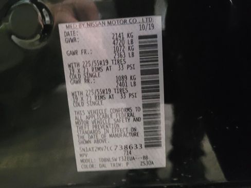 Used 2020 Nissan Rogue SL w/ Premium Package image 33