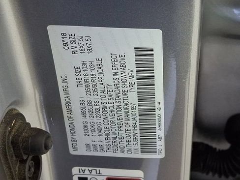 Used 2018 Honda CR-V EX-L image 33