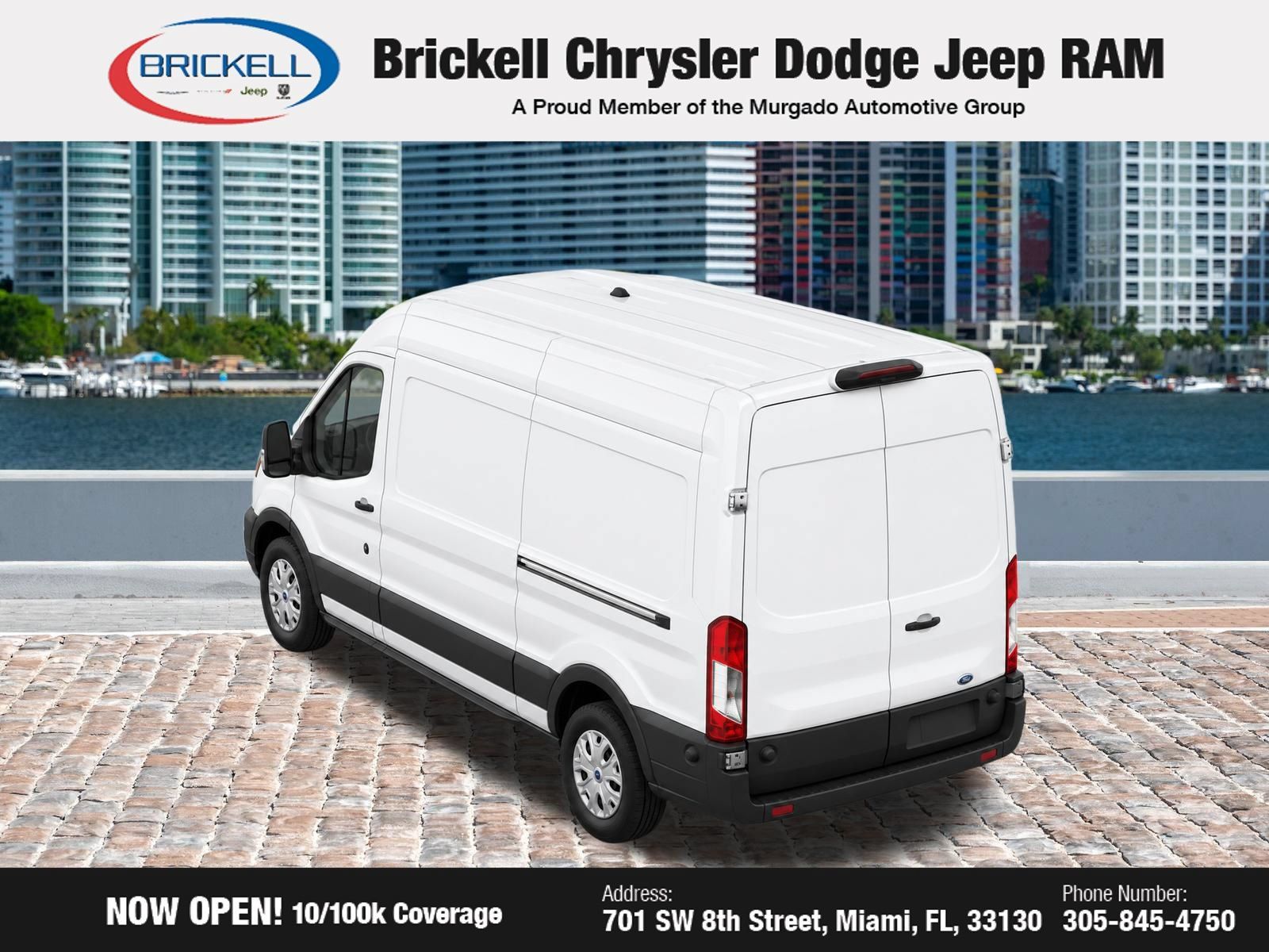 Used 2023 Ford E-Transit Medium Roof RWD image 7