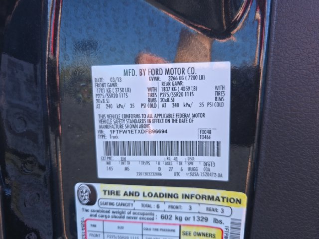 Used 2013 Ford F150 XLT w/ Luxury Equipment Group AWD/4WD image 30