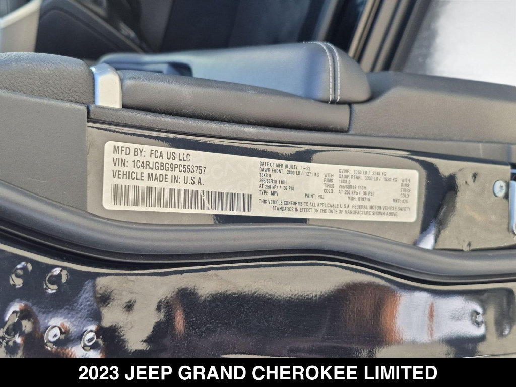Used 2023 Jeep Grand Cherokee Limited RWD image 26