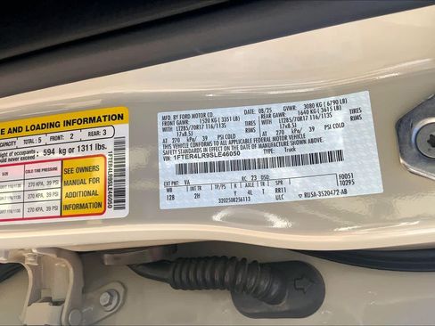 Certified 2025 Ford Ranger Raptor AWD/4WD image 37