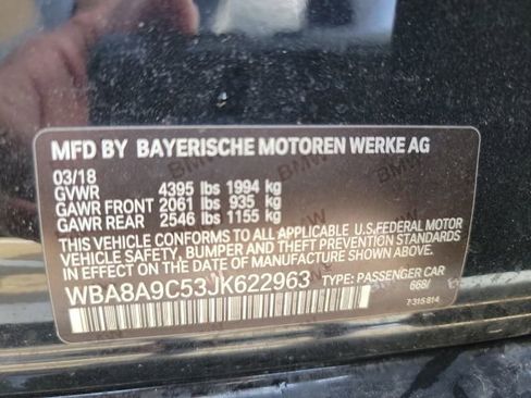 Used 2018 BMW 320i Sedan RWD image 9