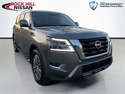 Used 2024 Nissan Armada SL w/ Captain's Chairs Package image 1