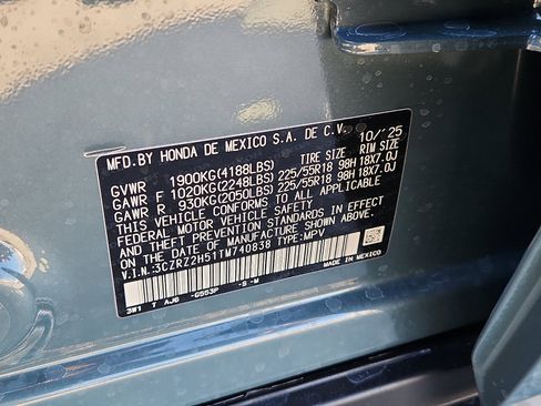 New 2026 Honda HR-V Sport image 16