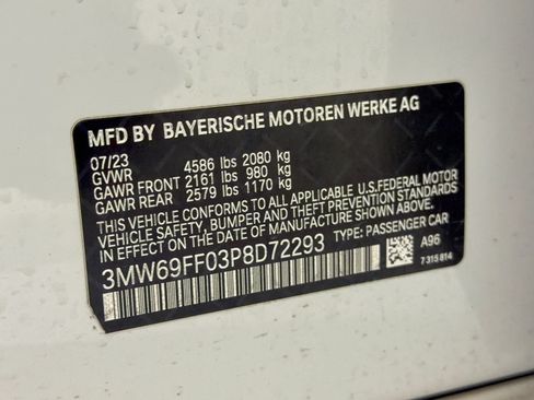 Certified 2023 BMW 330i Sedan w/ Parking Assistance Package RWD image 31
