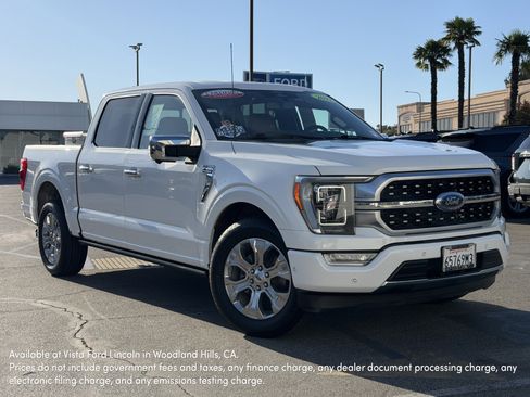 Certified 2022 Ford F150 Platinum w/ Equipment Group 701A High RWD image 1