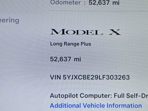 Used 2020 Tesla Model X Long Range image 6