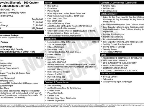 Certified 2024 Chevrolet Silverado 1500 Custom image 10