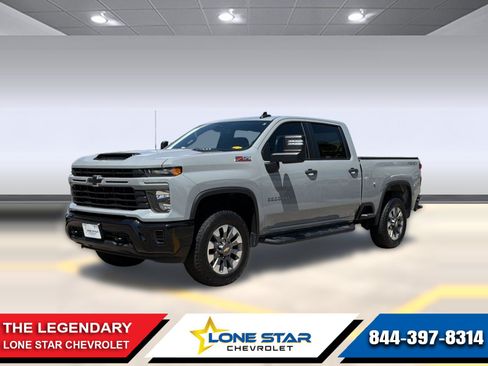 Certified 2024 Chevrolet Silverado 2500 Custom w/ Custom Value Package AWD/4WD image 1