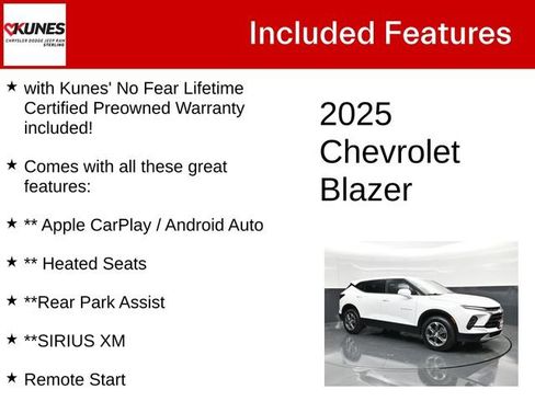 Used 2025 Chevrolet Blazer LT FWD image 4