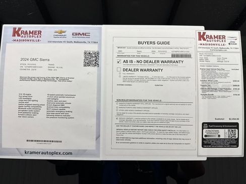 Used 2024 GMC Sierra 2500 AT4 w/ AT4 Preferred Package AWD/4WD image 35