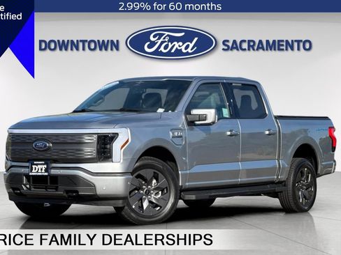Certified 2023 Ford F150 Lightning Lariat w/ Equipment Group 511A High AWD/4WD image 1
