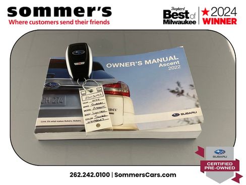 Certified 2022 Subaru Ascent Limited image 27